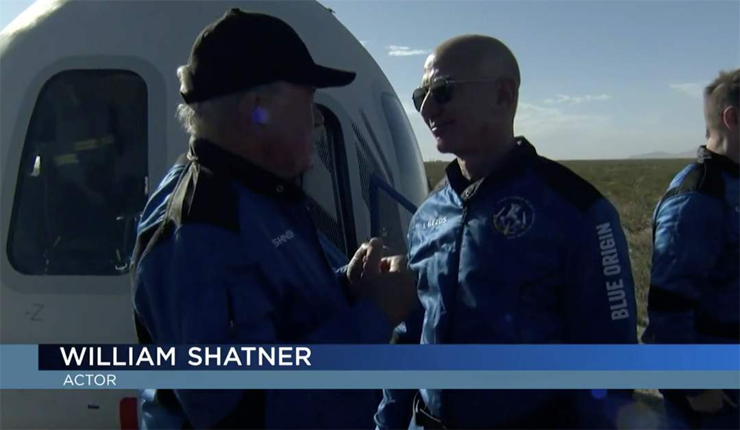 Delmarvans React to Shatner's Historic Space Flight
